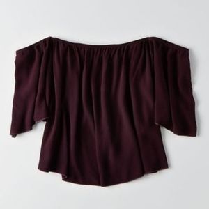 off the shoulder top | american eagle
